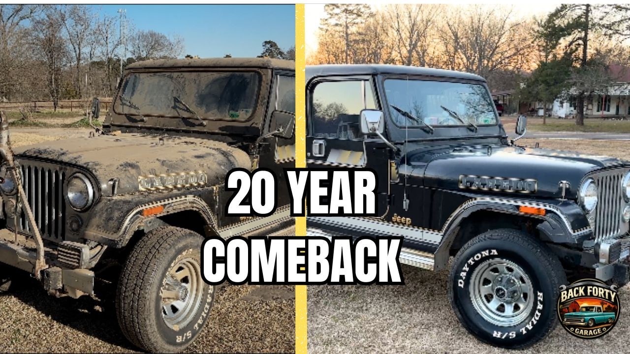 Washing This 1982 Jeep CJ-7 Revealed More Than I Expected | Episode 4