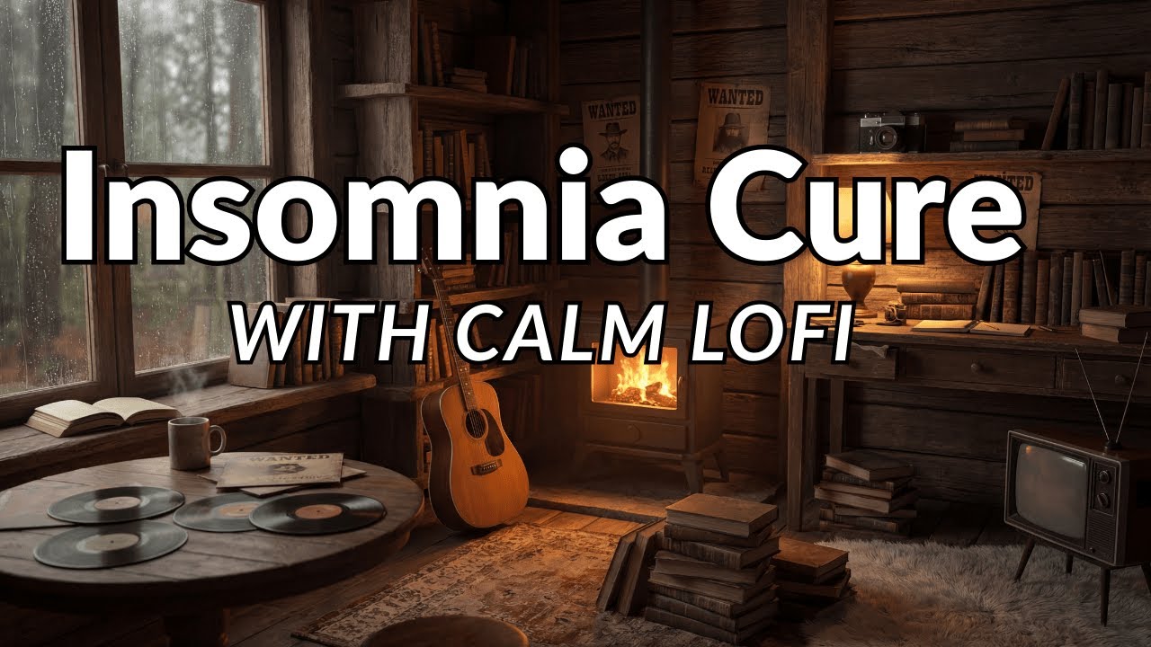 Insomnia Cure with Calm Lofi & Soft Jazz – Sleepy Beats for Stress Relief