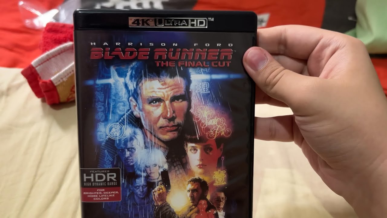 Unboxing Blade Runner 4k UHD Blu-Ray Br