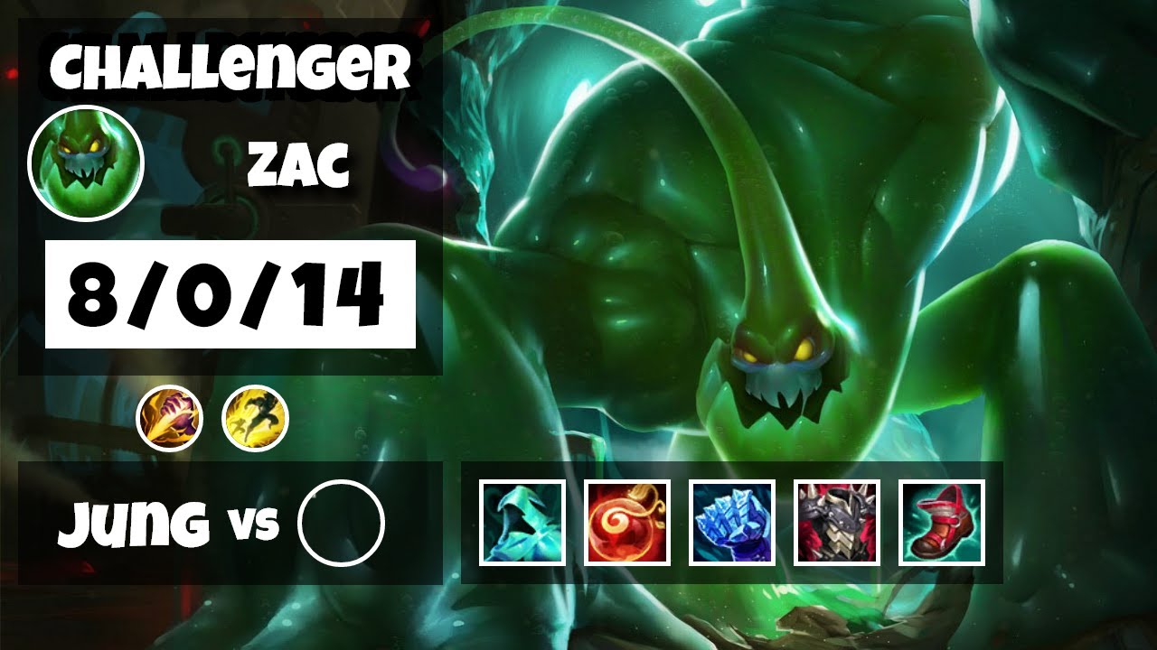 Zac Jungle S11 11.11 Challenger Replay (8/0/14) - NA