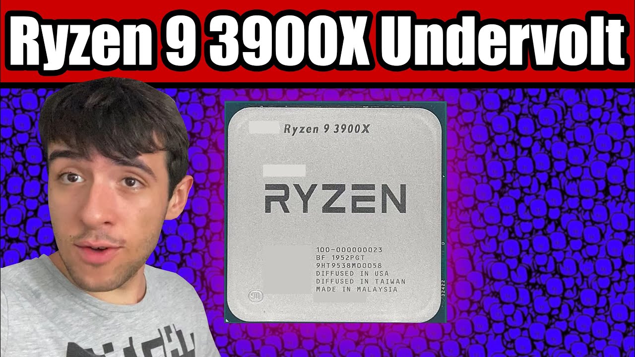 Undervolt your Ryzen 9 3900X for more FPS and Lower Temperature!