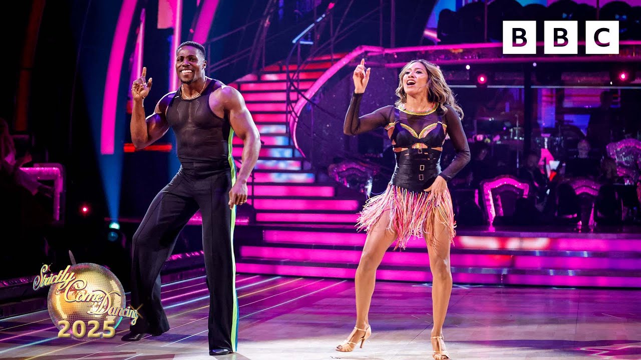 Harry Aikines-Aryeetey and Karen Hauer Cha Cha to Push It by Salt-N-Pepa ✨ BBC Strictly 2025