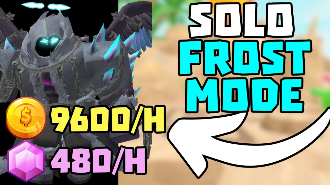 SOLO Frost Mode спидран и фарм Crate + победа + полный гайд | TDS Tower Defense Simulator