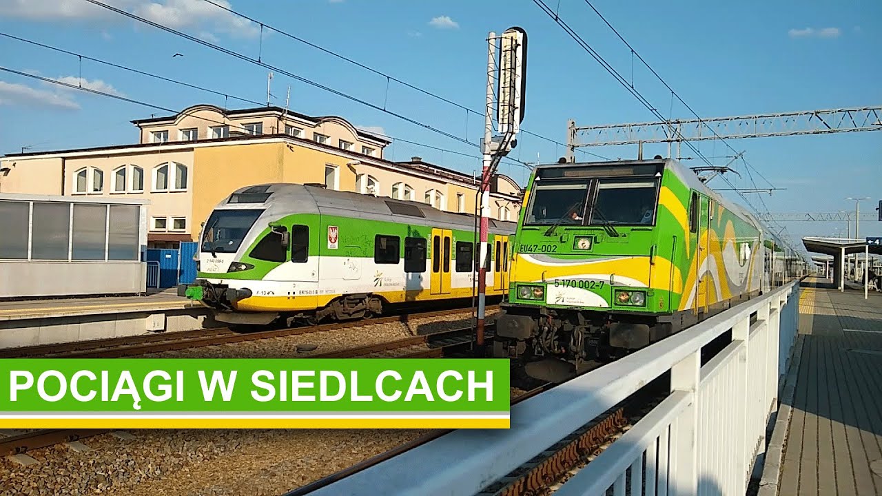 Pociągi w Siedlcach