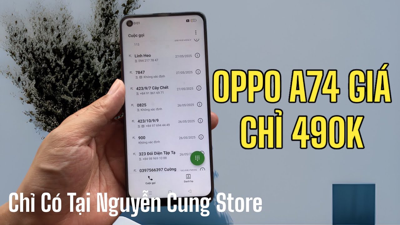 Hướng Dẩn Thay Màn Hình Oppo A74 Giá Chỉ 490K - không Cần Ra Tiệm