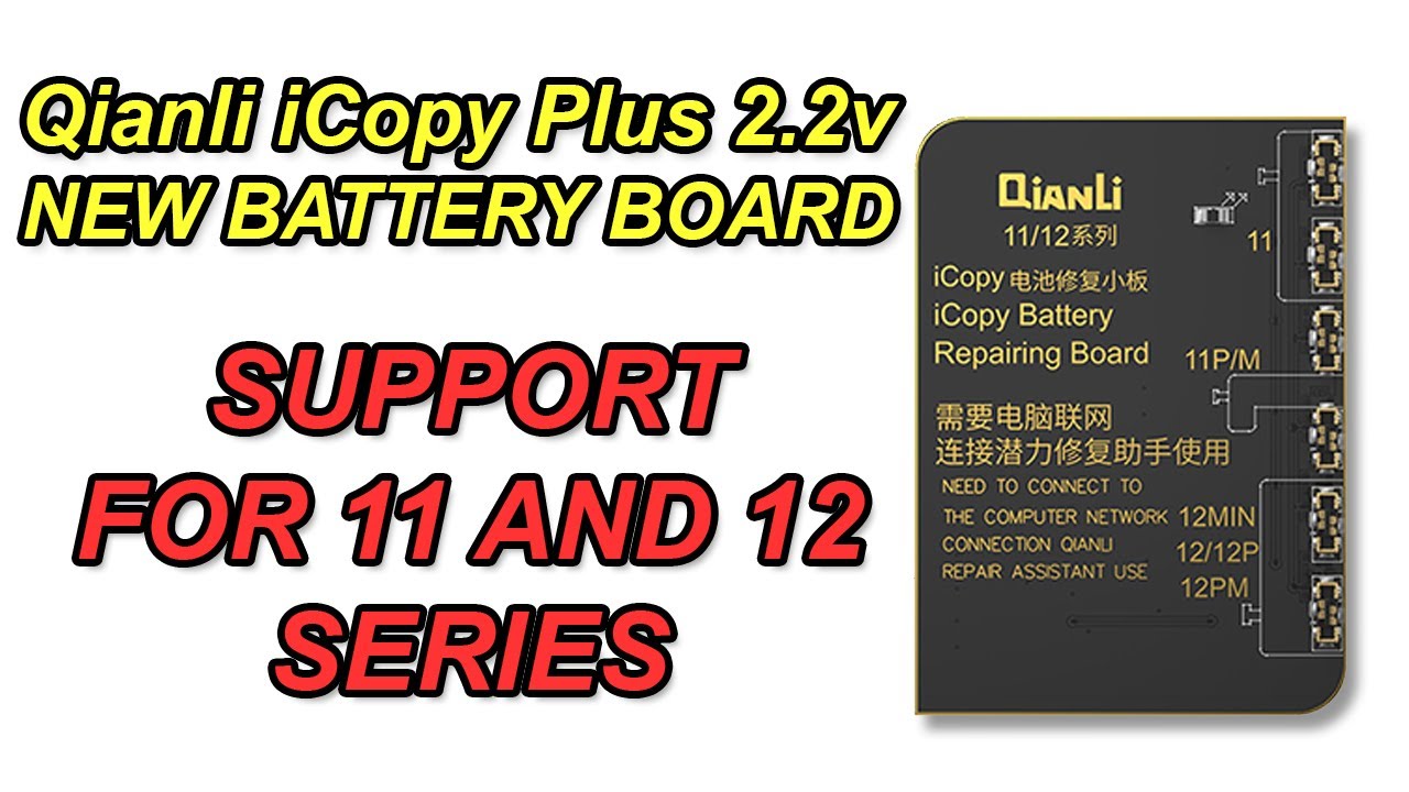 Qianli iCopy Plus 2.2v Battery Board for 11 and 12 Series