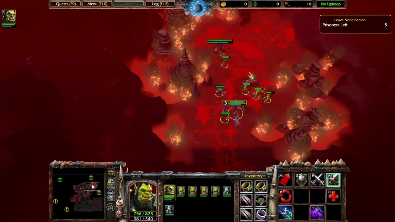 Warcraft 3 Reforged - Prologue Campaign - Chapter 4: The Fires Down Below