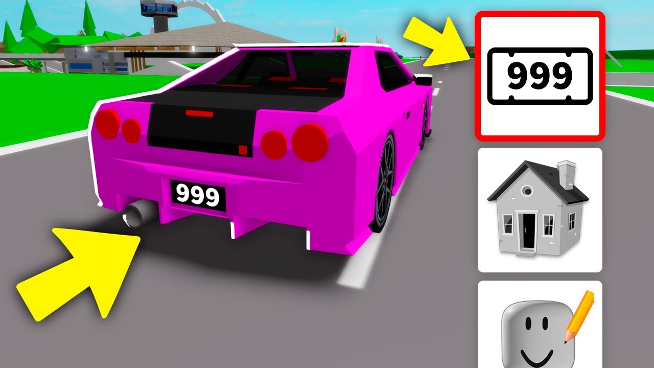 HOW TO CHANGE the LICENSE PLATE IN BROOKHAVEN