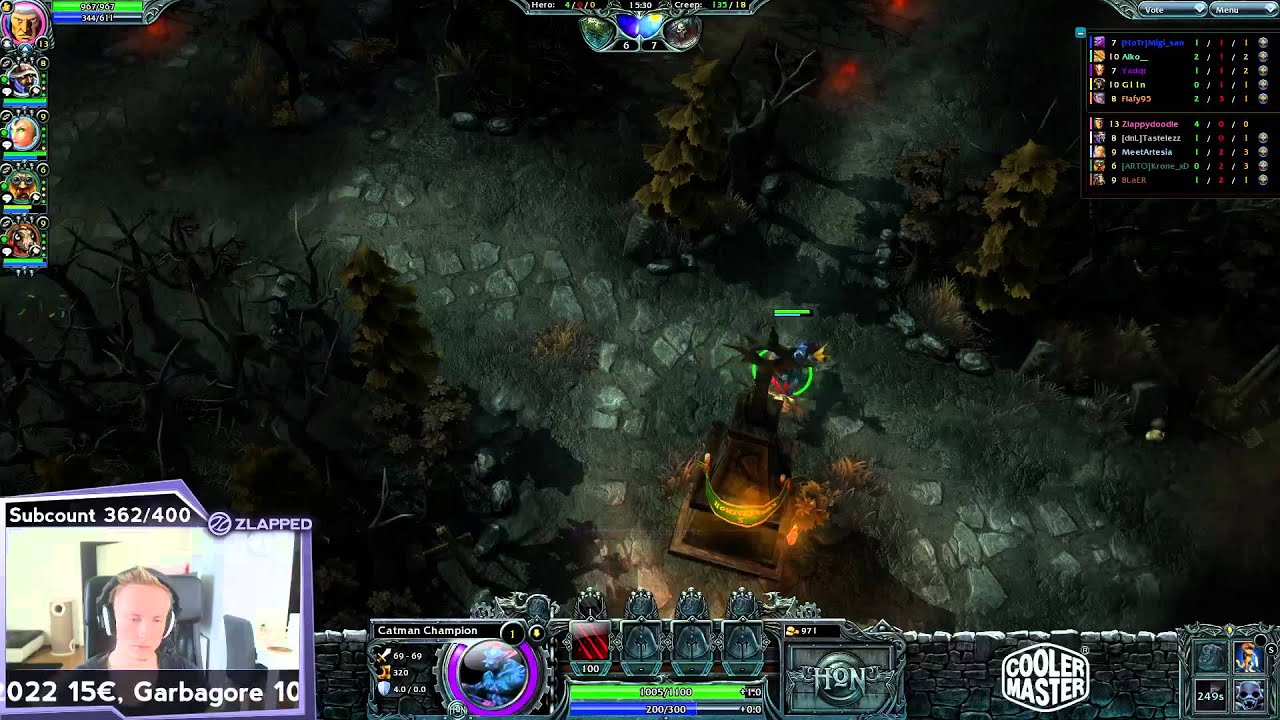 [HoN]AR Solo Q Game 46: Nomad