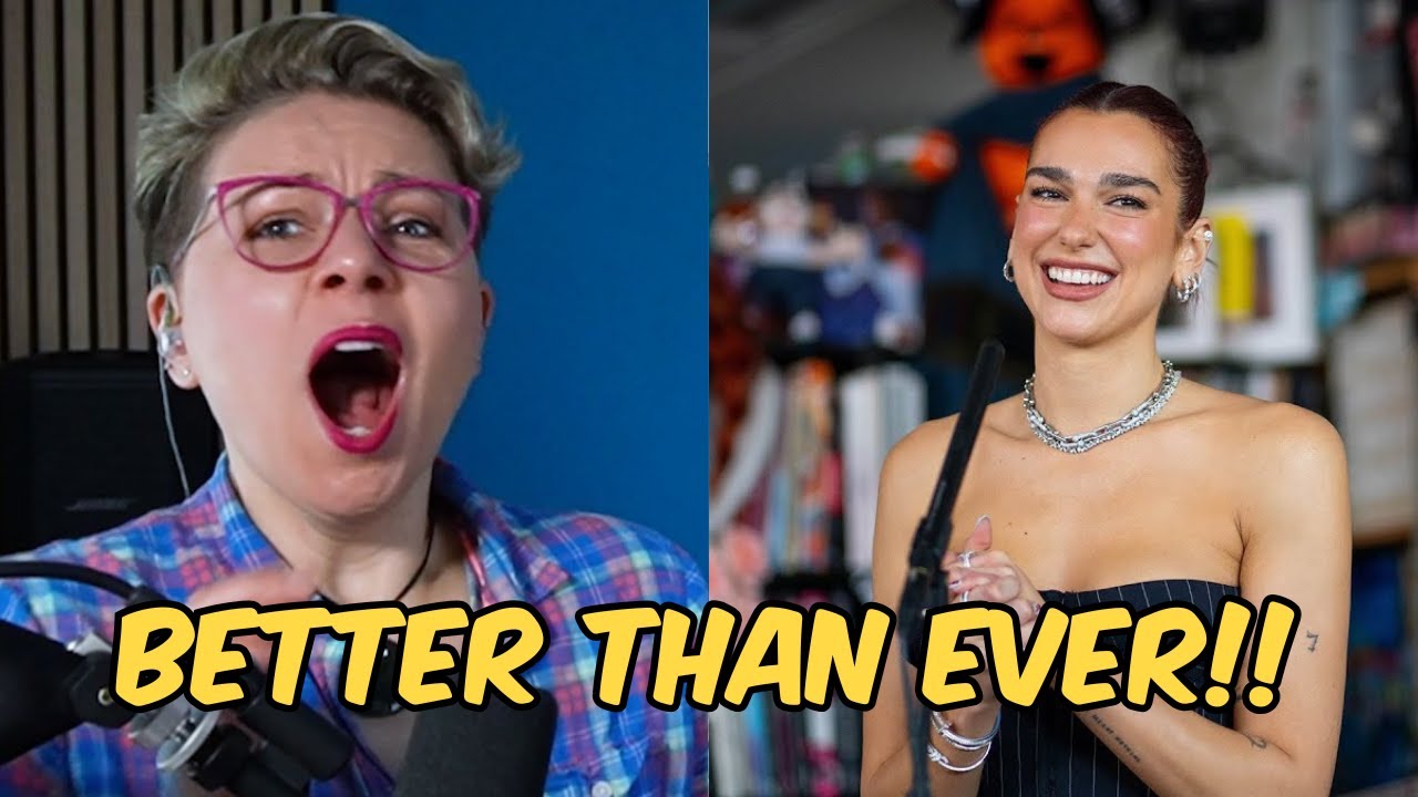Dua Lipa x Tiny Desk: Houdini Vocal Coach Reaction