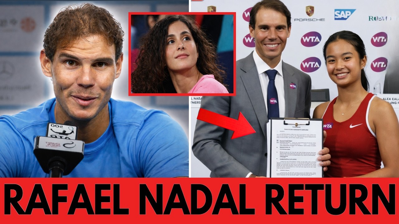 BREAKING Rafael Nadal DITCHES Retirement Plans To Coach Alex Eala — His Wife's Reaction Says It All!
