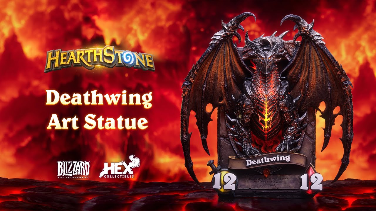 HEX Collectibles Hearthstone Deathwing Art Statue | Product Reveal