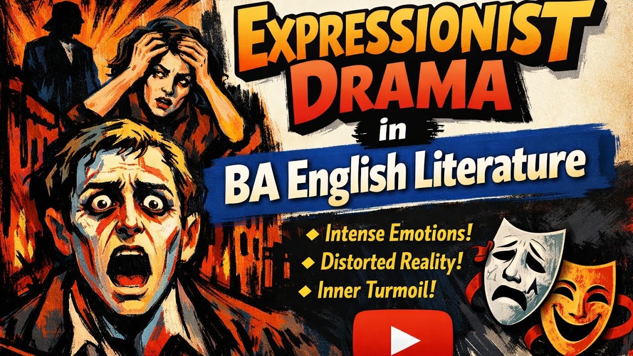 தமிழில் what is expressionist drama in Tamil English literature BA
