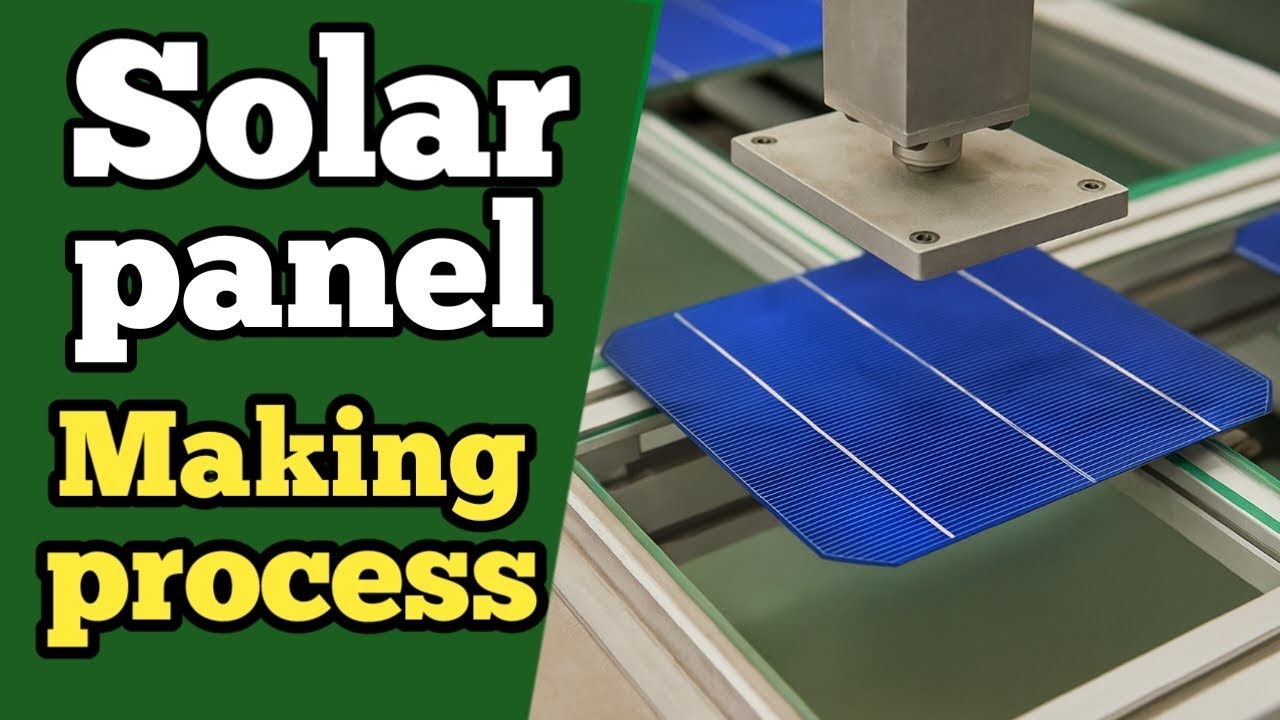 How Solar Panels Are REALLY Made ⚡️ Process Explained