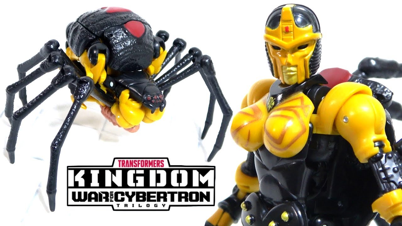 [Шедевр!?] WFC-K5 Black Arachnia / Black Widow (Deluxe Class) [Transform Marking Dam]