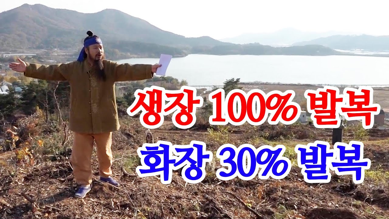 [유교약사생불사 560강] 생장하면 100%발복 화장하면 30%발복 받는다.