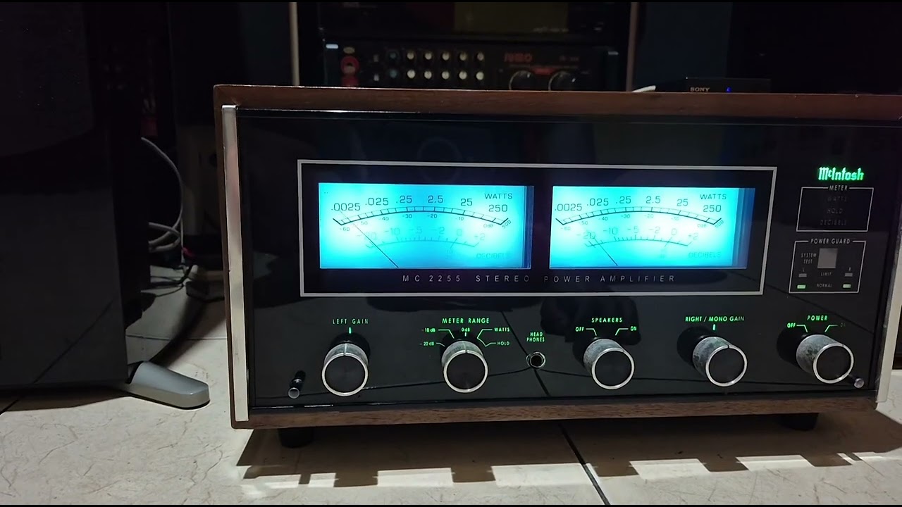 McIntosh MC-2255 new faceplate akrilik