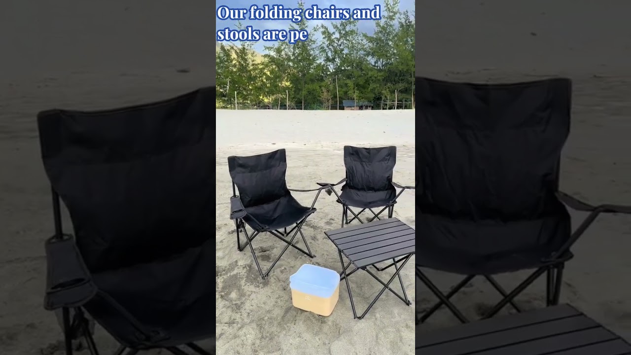 sunny beach folding chairs table. Best folding camping table.best tourist chair. #adventure #camping