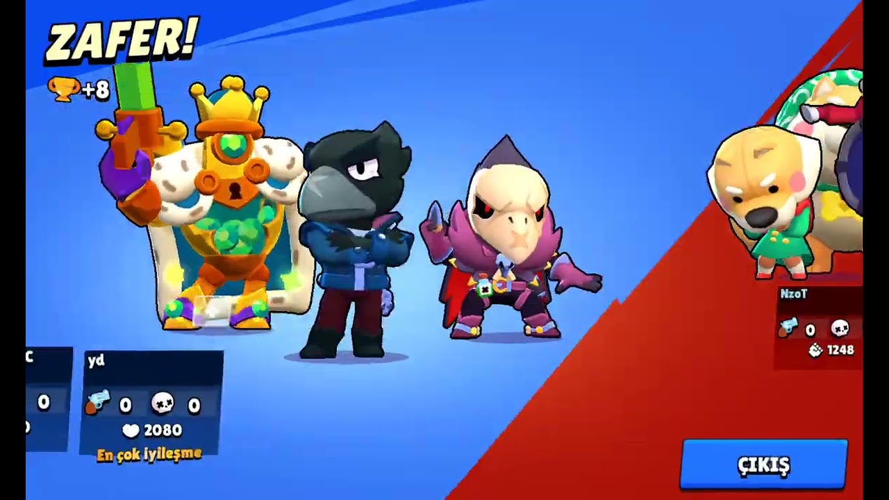 Brawl stars oynadım böyle vidiolar gelecek