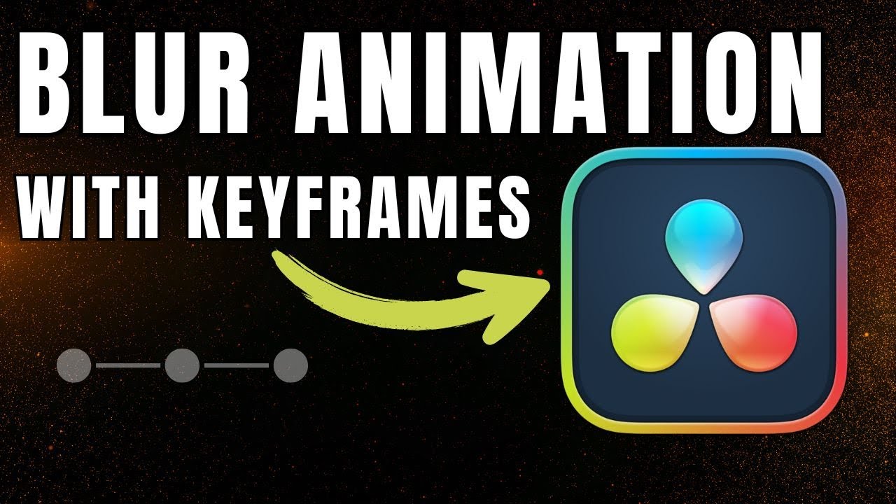 Add Blur Animation with Keyframes | DaVinci Resolve 19 Tutorial