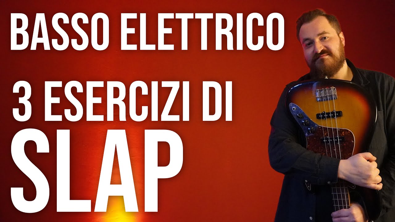 Basso Elettrico: 3 Esercizi di SLAP per la MANO DESTRA (lezioni-chitarra.it)