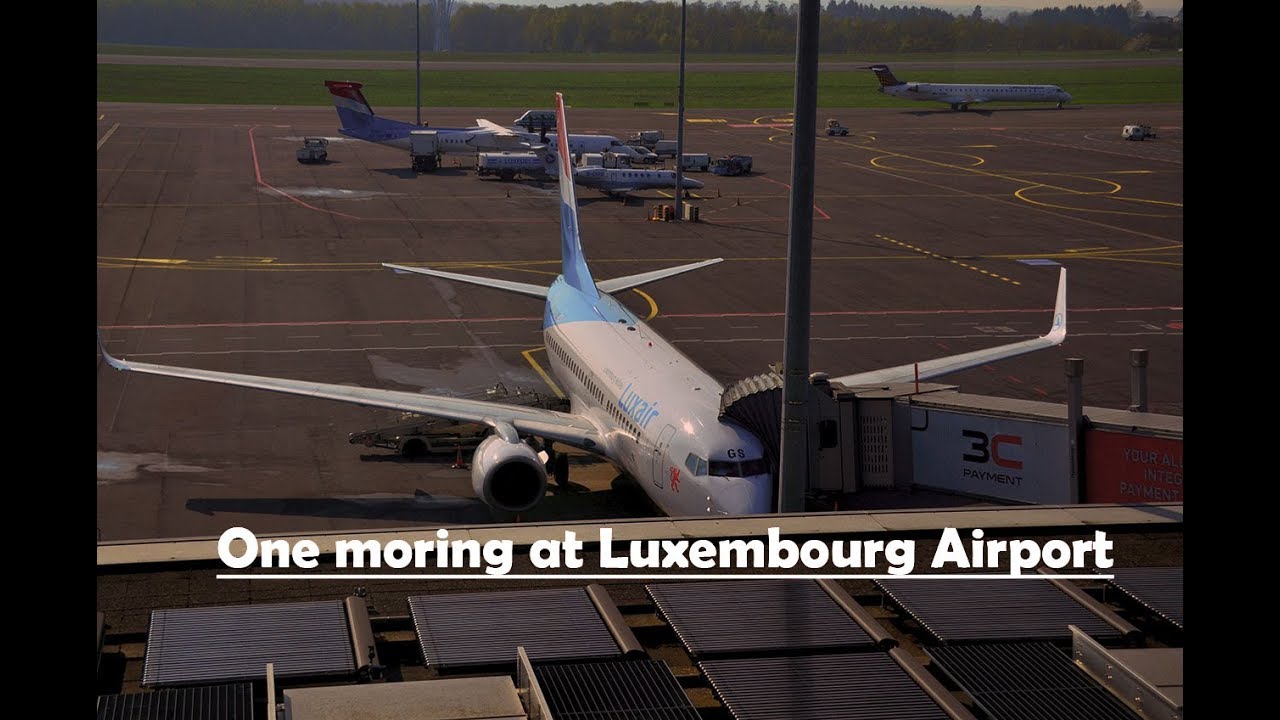 One morning at Luxembourg Airport (ELLX/LUX)