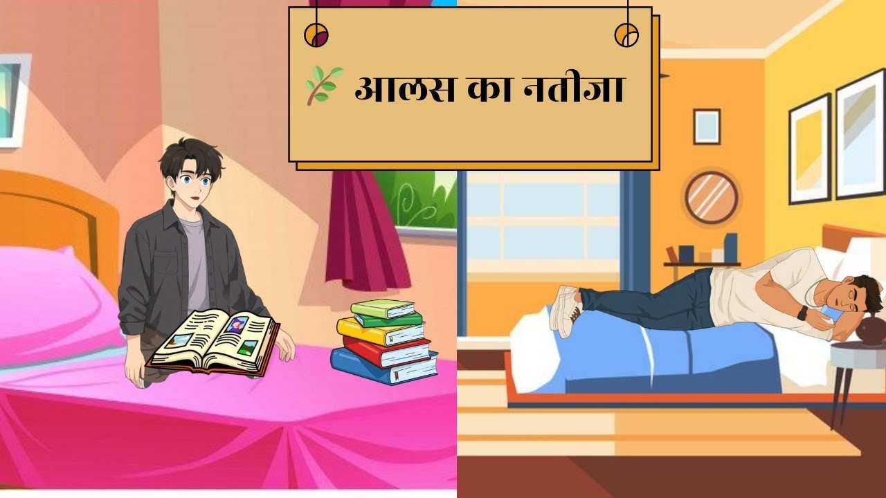 🌿 आलस का नतीजा | The Result of Laziness | Hindi Story | Bedtime Stories | FairyTale  | Moral stories