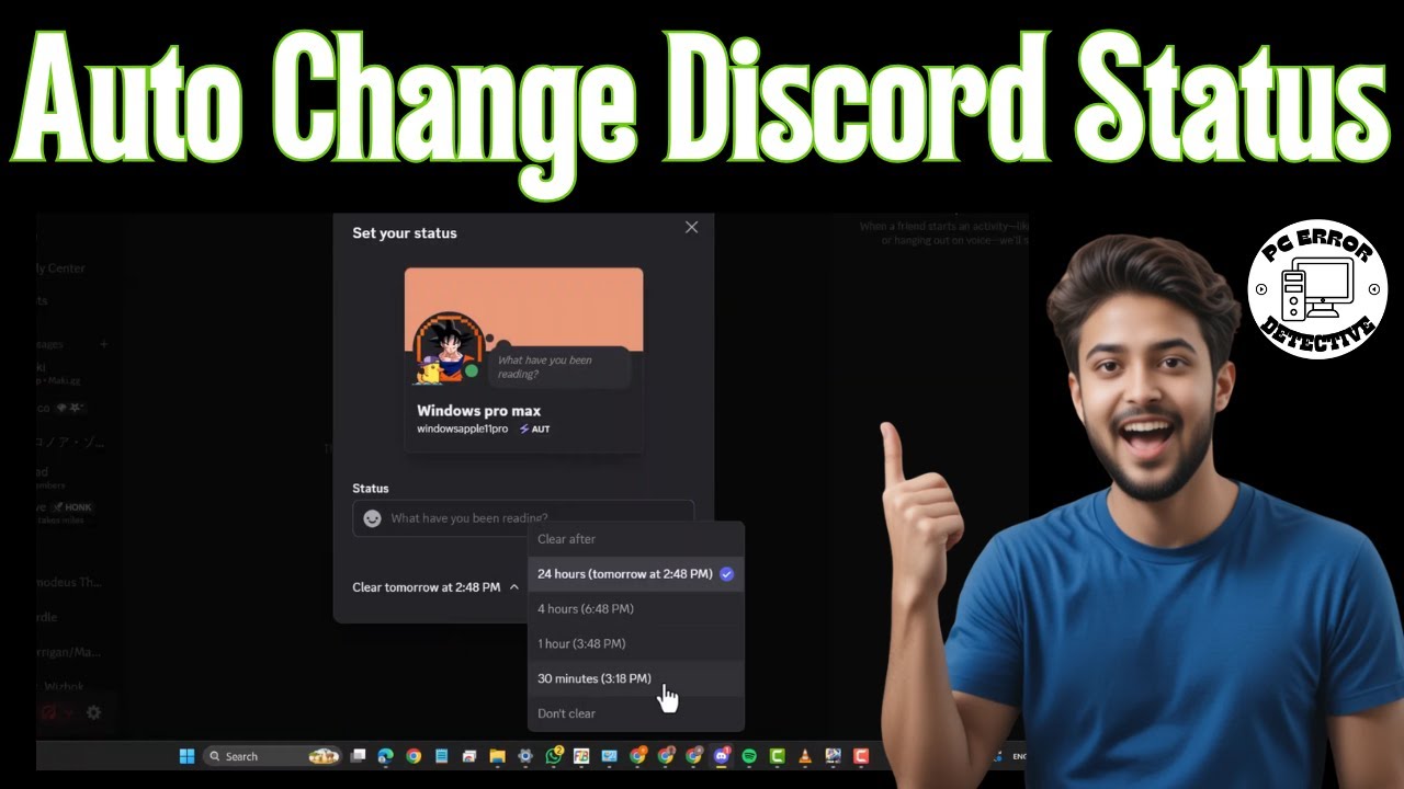 Как настроить автоматическое изменение статуса в Discord | Руководство по автообновлению (2026)