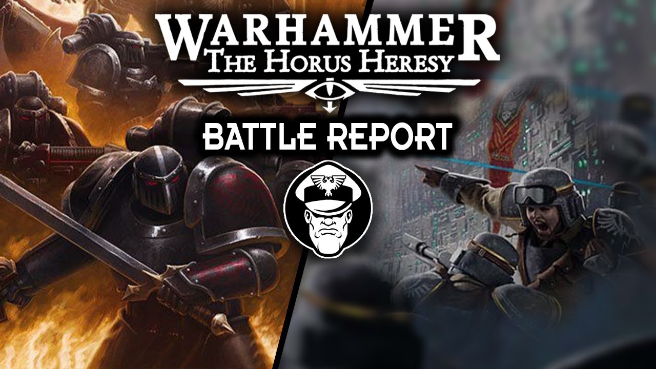 ITS NEVER BEEN DONE! Imperialis Militia Vs Dark Angels! 3000pts Battle Report | Horus Heresy