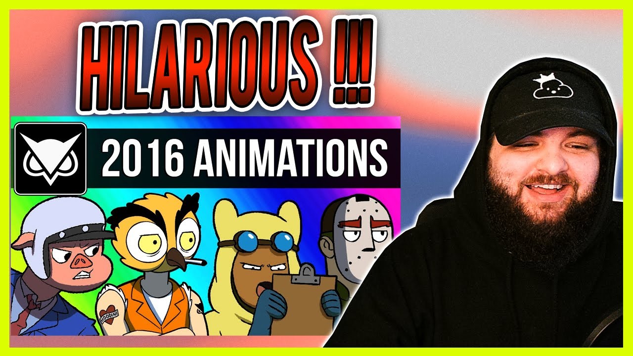 VanossGaming Animated 2016 Compilation (Moments from Gmod, GTA 5, Cod Zombies, & More!) Reaction