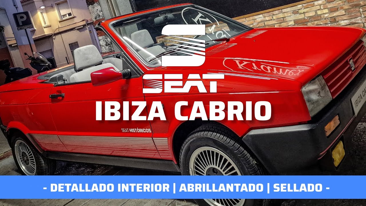🔹️ Seat Ibiza Cabrio | Opti-Coat Hyper-Seal 🔹️ ▪︎ Abrillantado | Sellado | Detallado interior ▪︎