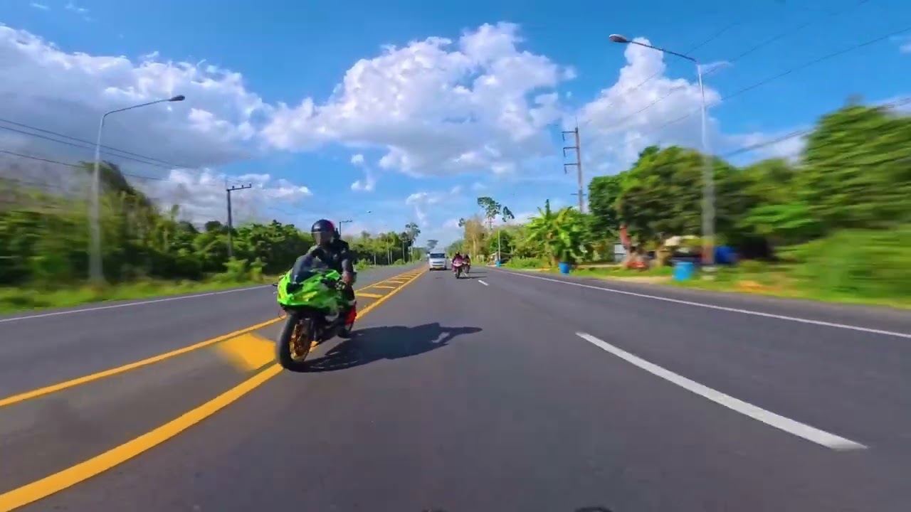 เทสระบบ zx10r zx6r Ducati 4vs 