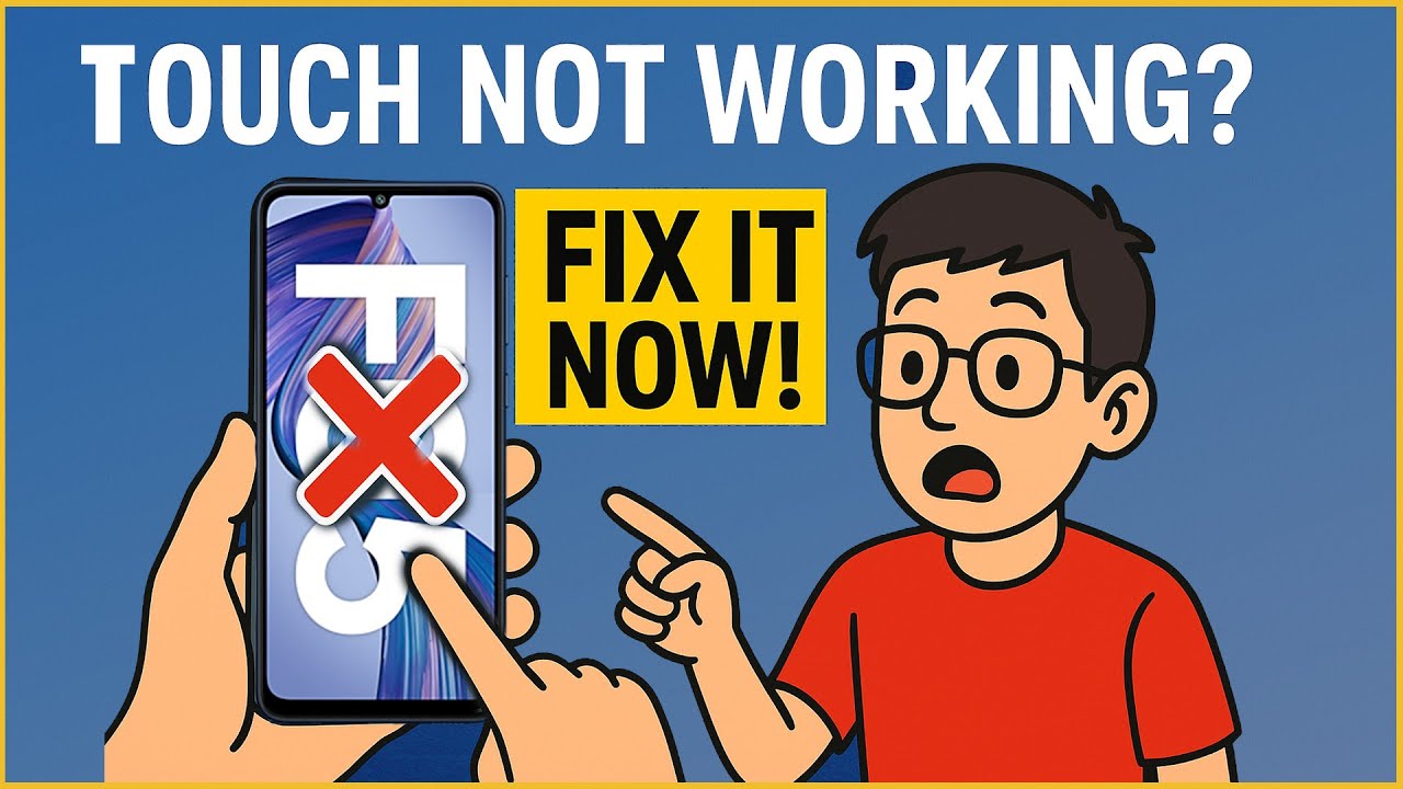 how to fix Samsung Galaxy f05 FIX Touch Screen not Working