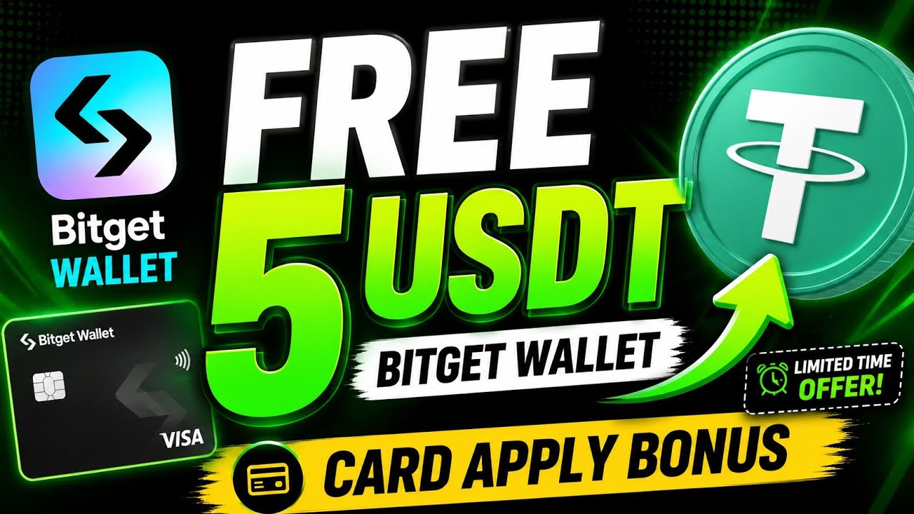 🔥Bitget Wallet Free 5 USDT? Apply This Card & Claim Reward @KayaniG-hc2gr 