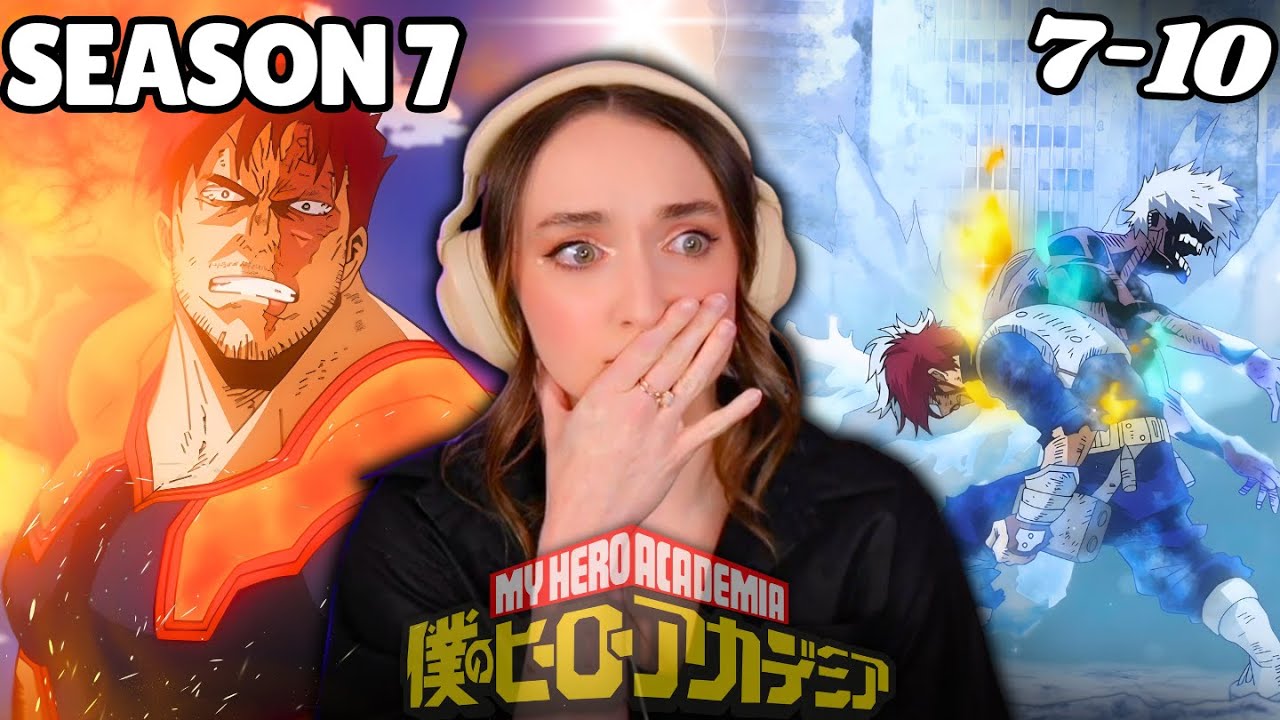 THESE TODOROKI BATTLES ARE CRAZY! 🔥 My Hero Academia | Eps 7-10 (Reaction & Discussion)