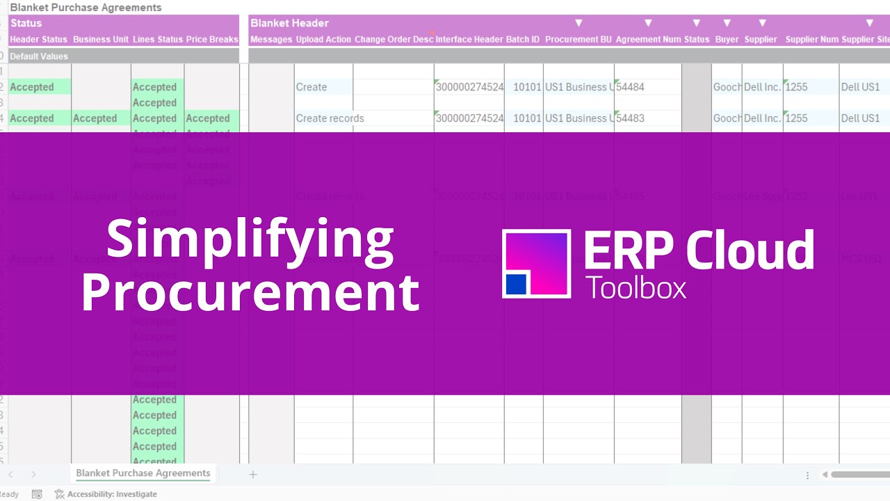 Mastering More4apps: Simplifying Blanket Purchase Agreements & Procurement in Oracle Cloud