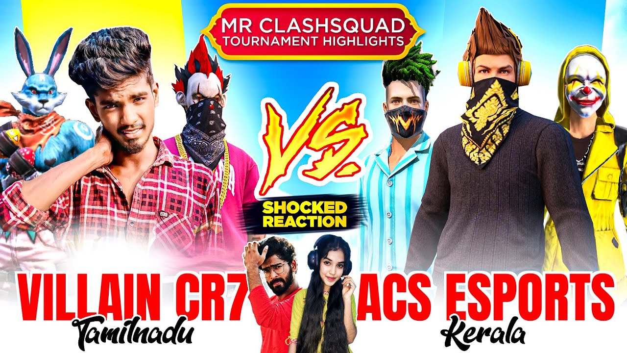 Villain CR7 [ TN ] VS ACS Esports [ KL ] |நீங்க Really😱ComeBack King⁉| Warloop & SG Perfect&nbsp;Reaction