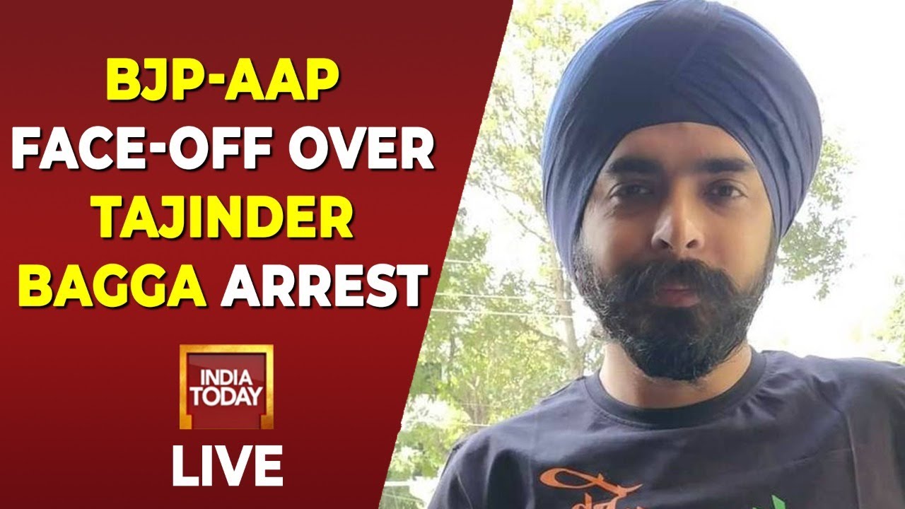 Tajinder Bagga Arrest Showdown LIVE News | Bagga To Lead BJP Protest Against Kejriwal | India Today