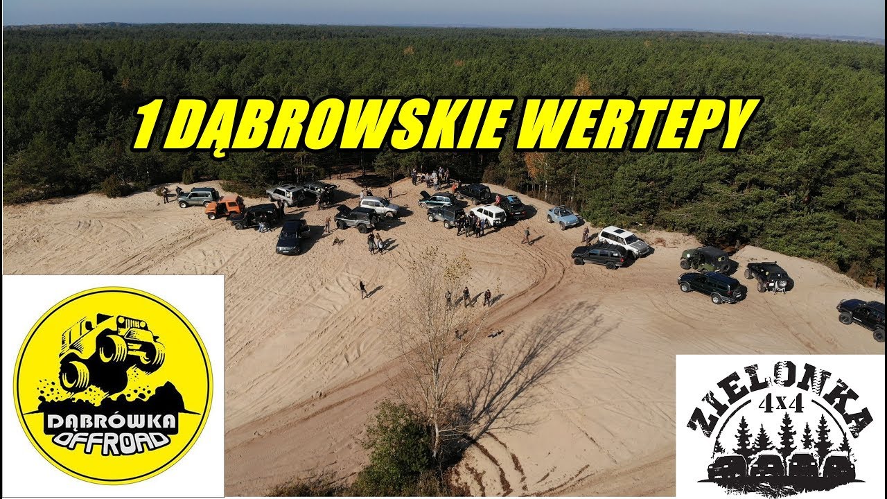 DĄBROWSKIE WERTEPY 1-szy amatorski rajd OFFROAD DĄBRÓWKA