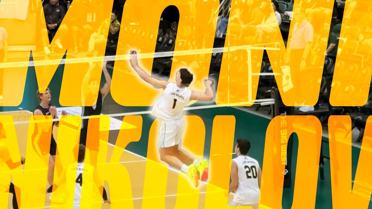 Moni Nikolov DOMINATING for 4 Minutes Straight (NCAA Volleyball)