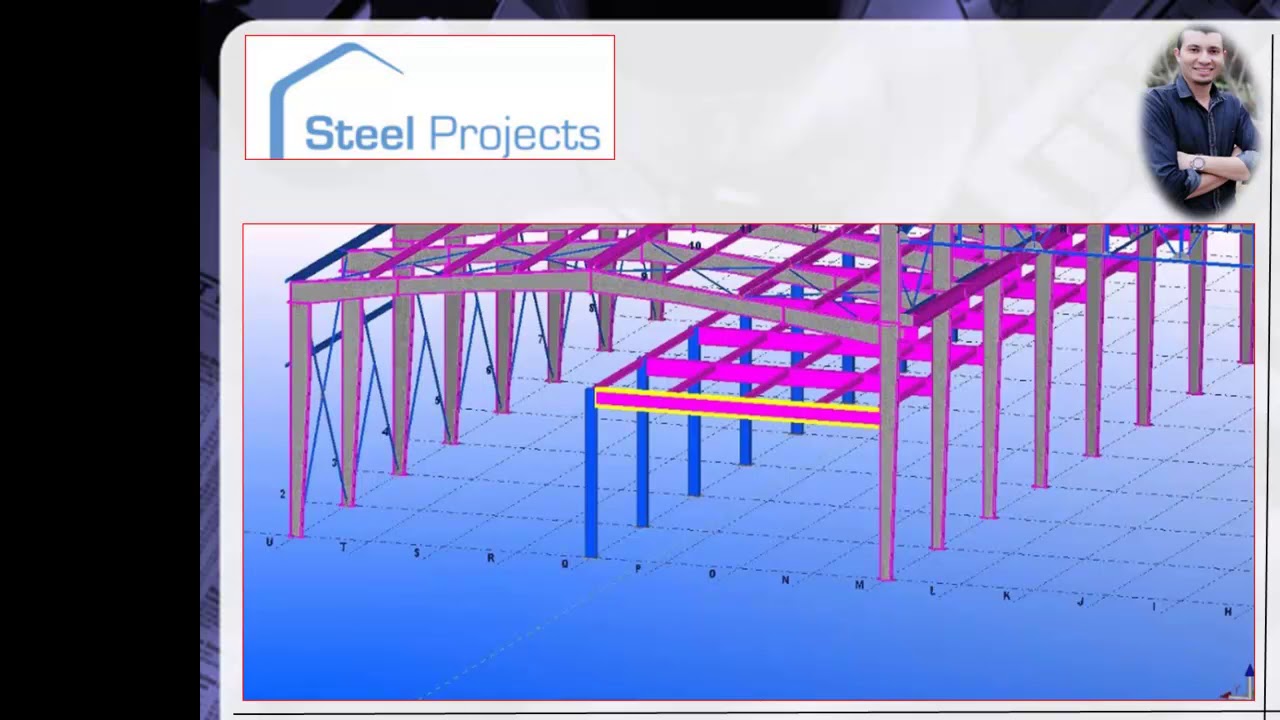 مشروع تخرج: تصميم المنشآت المعدنية Steel | محمد أشرف