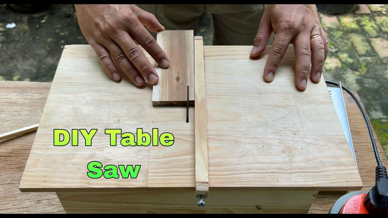 How To Make Table Saw From 775 DC Motor