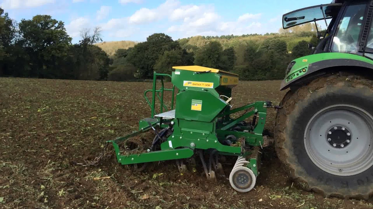 T-SEM 300A direct drilling W Wheat after S Beet Oct 2014