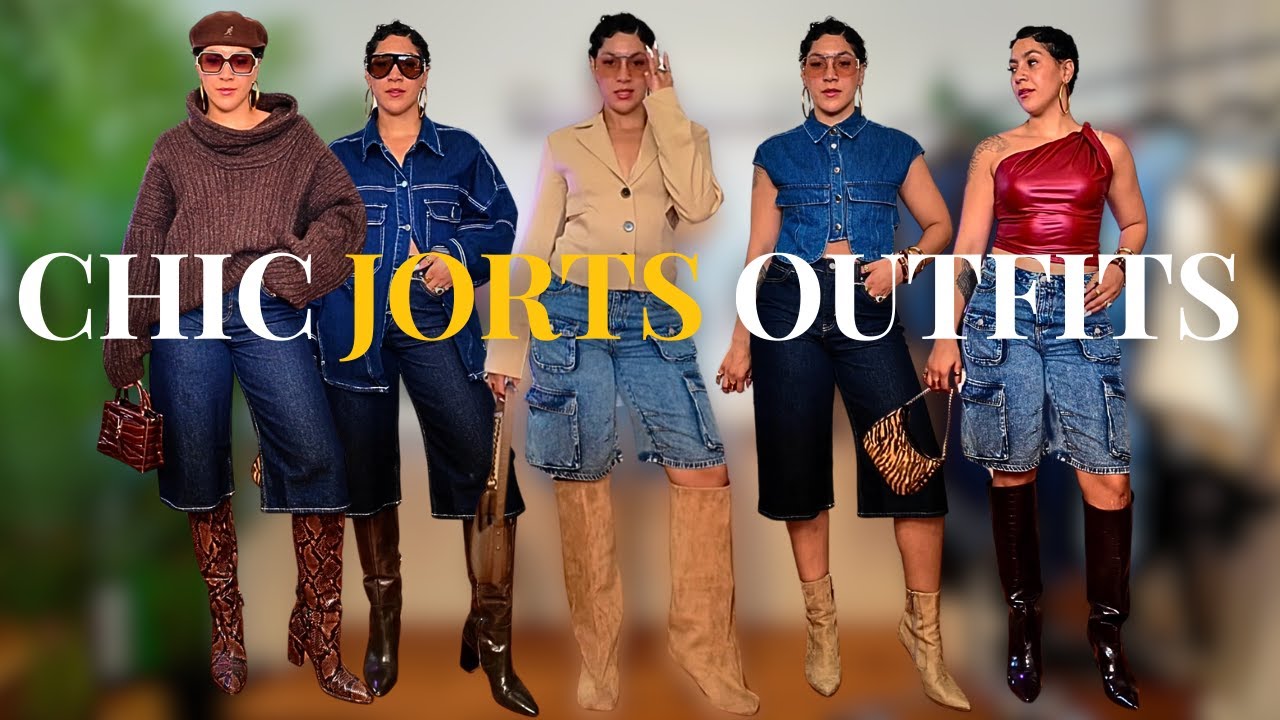 How to Style Jorts | Elevated Chic Everyday Jean Shorts Outfits