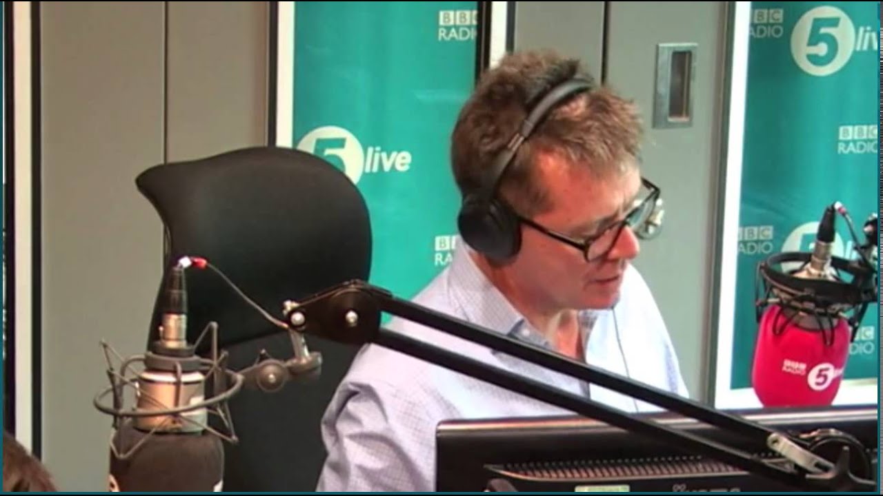 Guest says the C-word on Radio 5 live :x