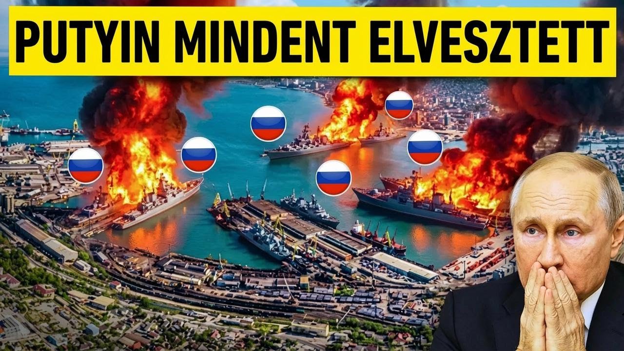 Az ukránok most szétbombázták azt a bázist, amit az oroszok bevehetetlennek hittek