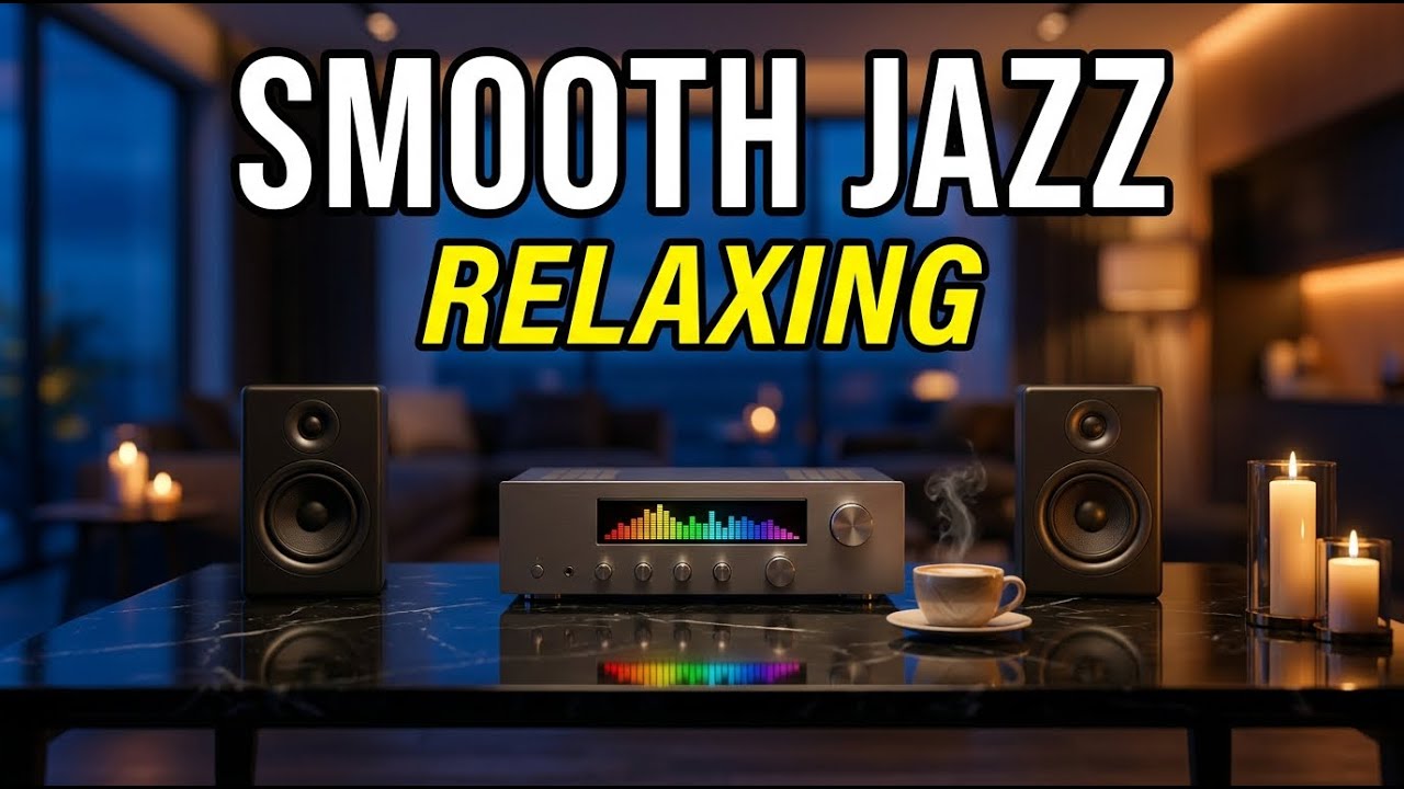 Smooth Jazz Background – Calm Instrumental for Office Flow