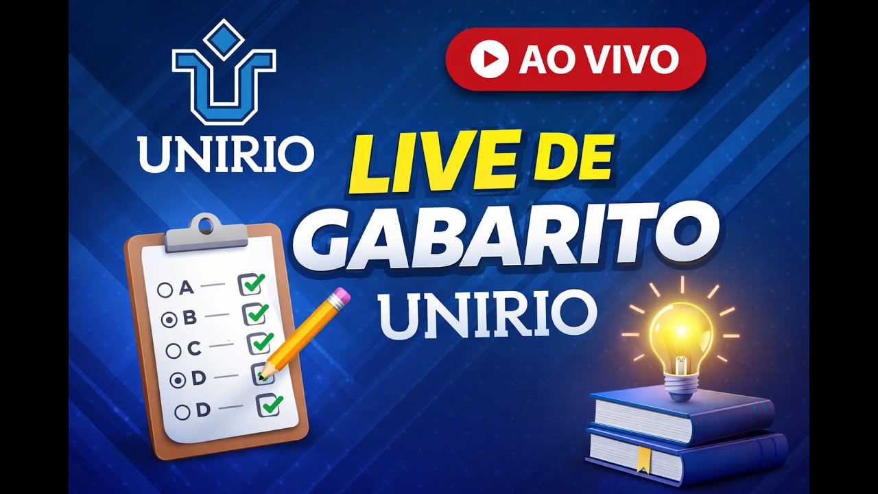 GABARITO EXTRA OFICIAL UNIRIO (PROVA 4)