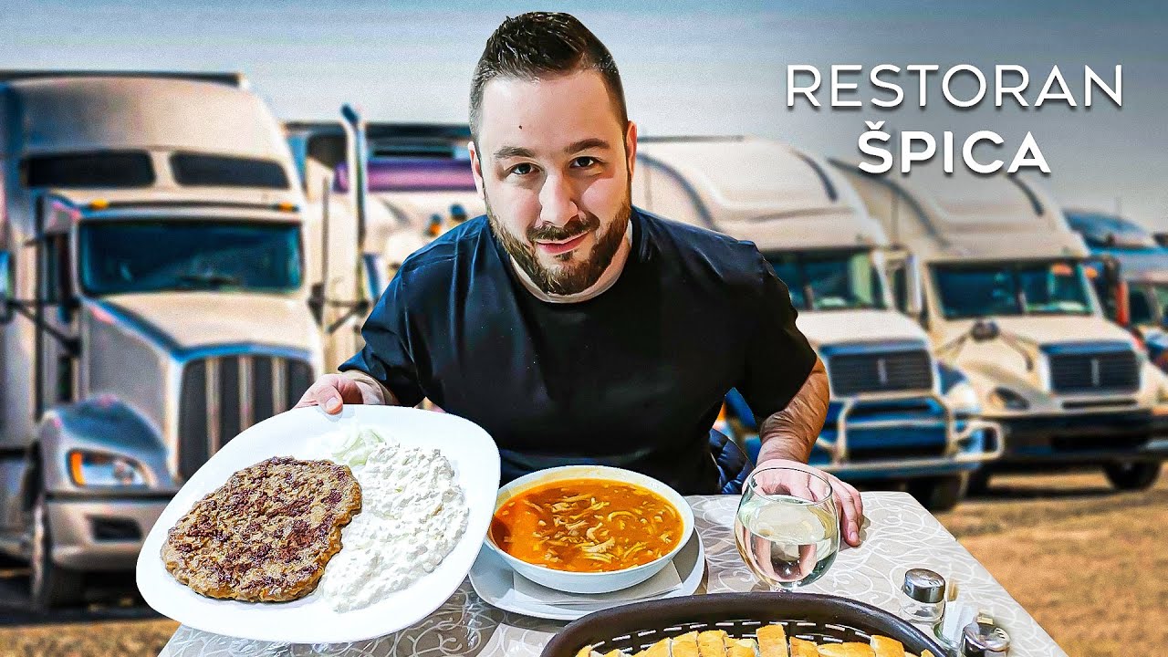 Restoran gdje JEDU kamiondžije! Evo kako se hrani narod!! (sve po 4€)