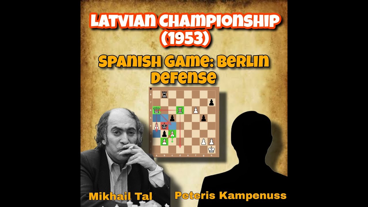 A dangerous knight in...h8! | Tal vs P Kampenuss, 1953 #chessclub0